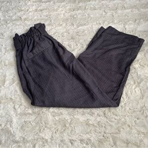 Cartonnier Anthropologie Women's Size Small Gray Pull On Paper Bag Pants
